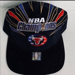Chicago Bulls NBA Champions Starter Hat